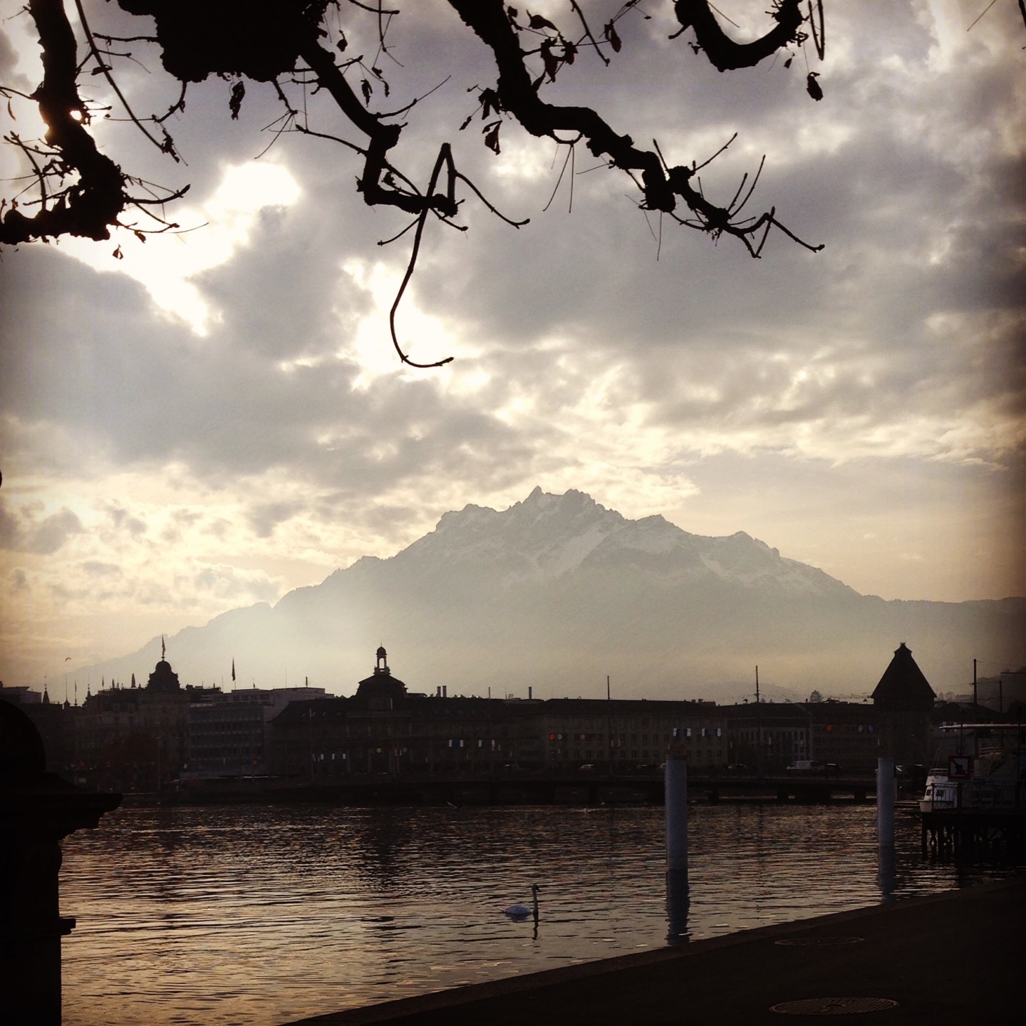 a winter trip to lucerne switzerland