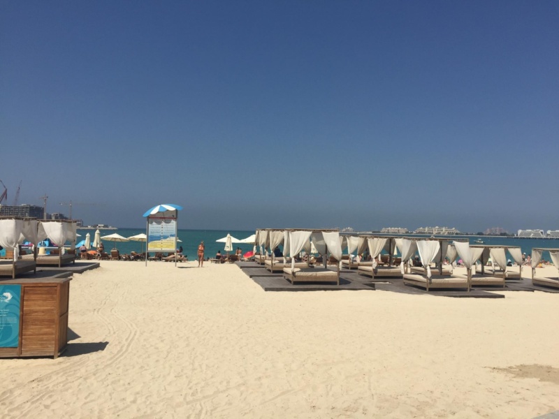 wanderlust beepart three dubai with the girls JBR beach Dubai, UAE