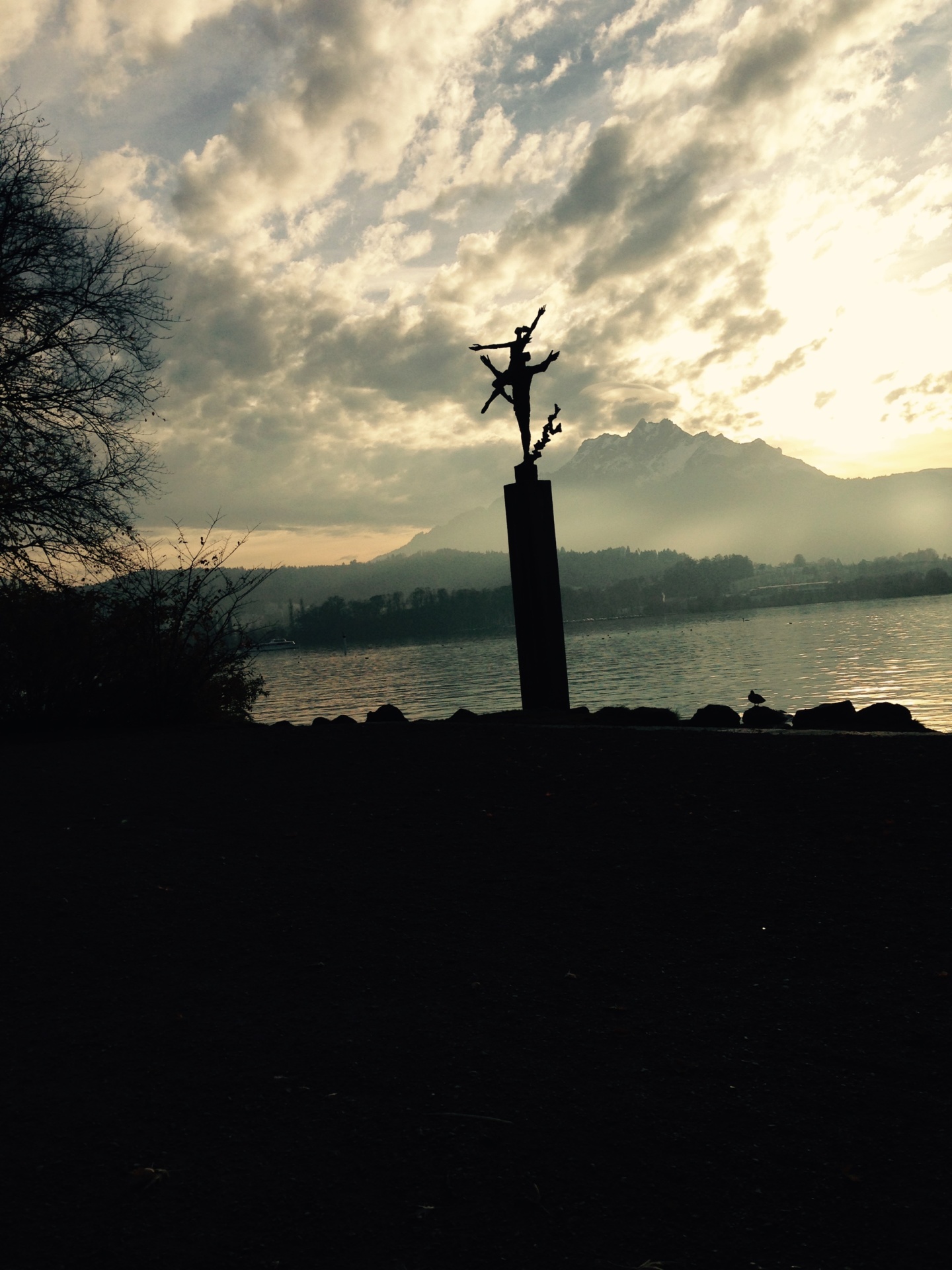 a winter holiday to lucerne and basel Switzerland 