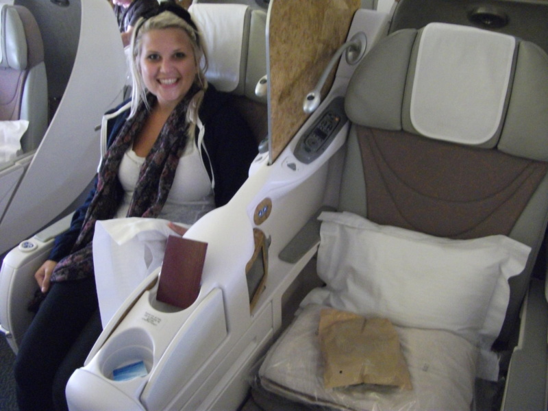 Wanderlust bee from manchester to bangkok - business class emiates