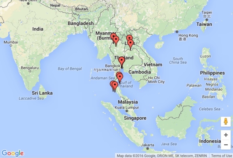 Five weeks in Thailand and Laos