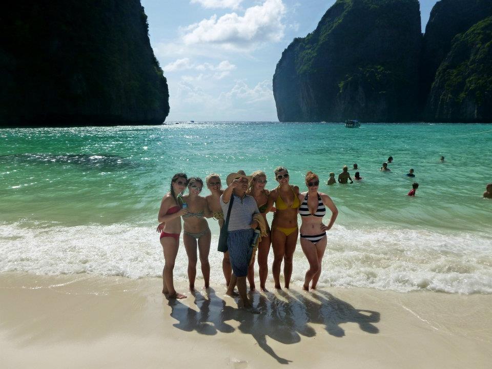 Wanderlustbee backpacking Thailand stop three Koh phi phi