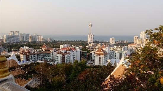 The view across Pattaya City