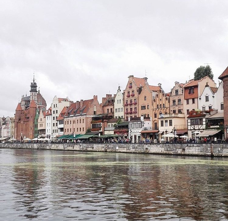 Bank holiday in Gdansk, Poland