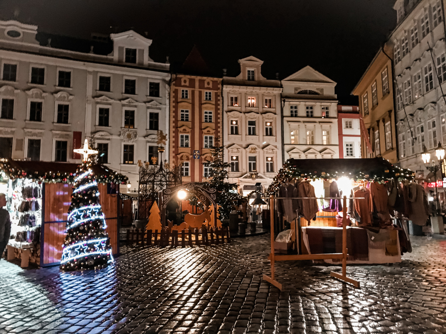 December in Prague, Czech Republic